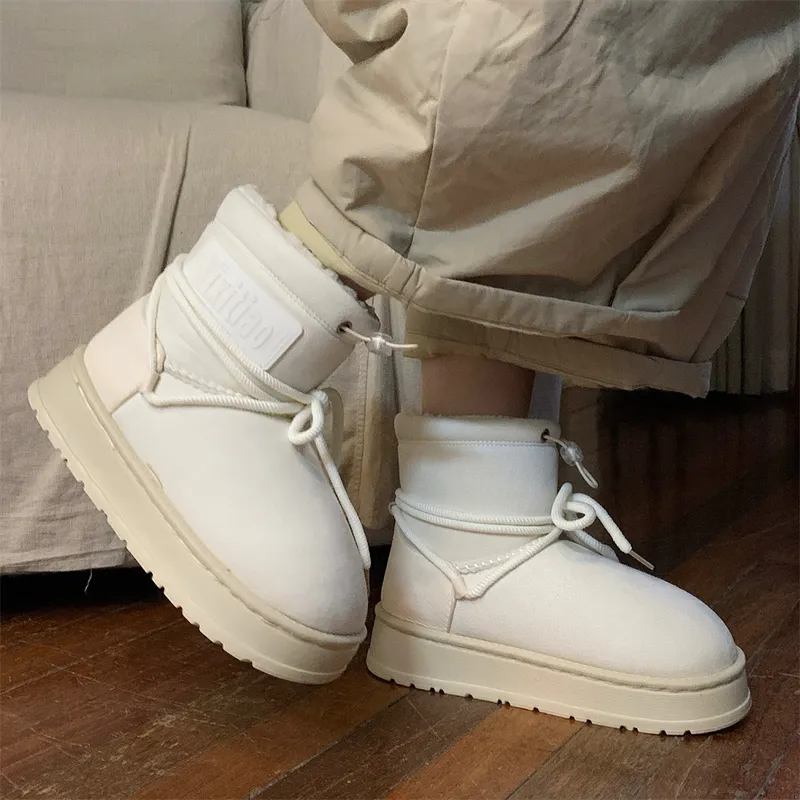 2024 Nuevas botas de diseñador de envío gratis botas de pieles de piel de invierno zapatos de plataforma para mujer