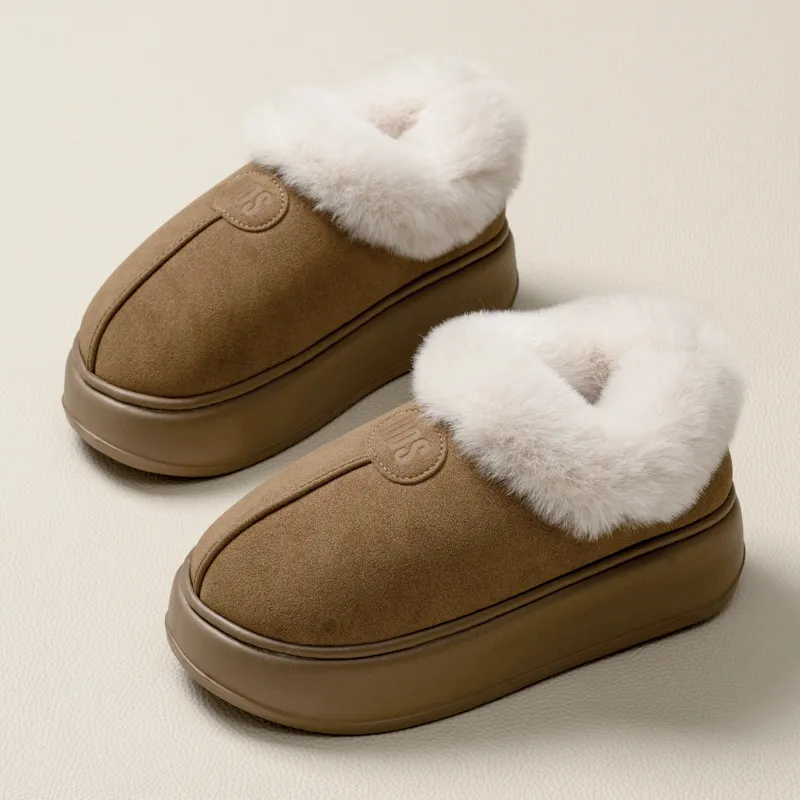 2024 Nuevas botas de diseñador de envío gratis Botas peludas de piel de invierno zapatos de plataforma para hombres para hombres