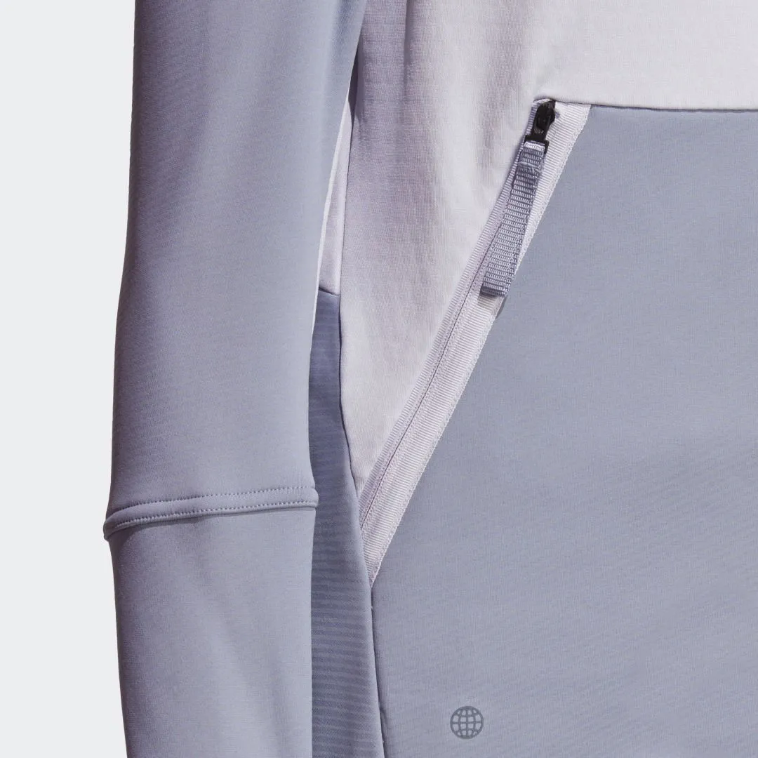 adidas Originals Terrex Tech Flooce Hooded Hiking Fleece
