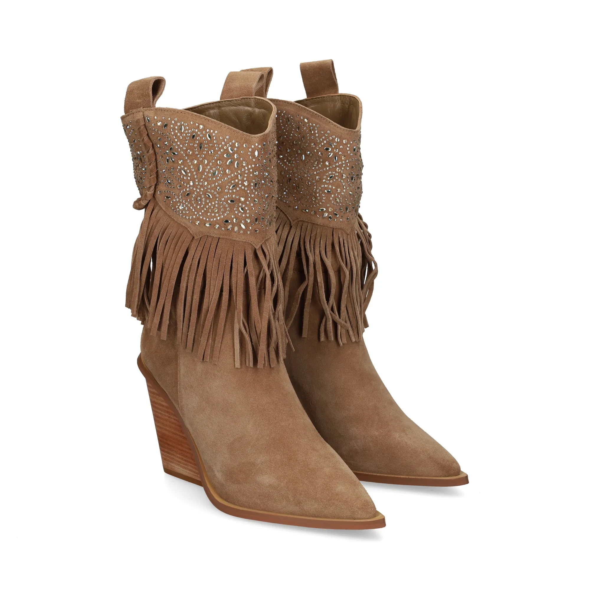 ALMA EN PENA Botas con tacón de Mujer VISON