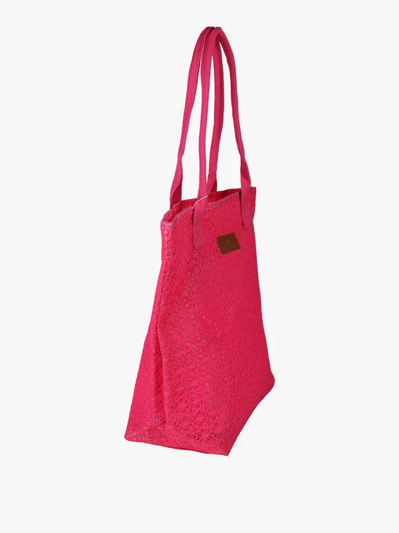Antonio Basile Bolso de playa con bordado