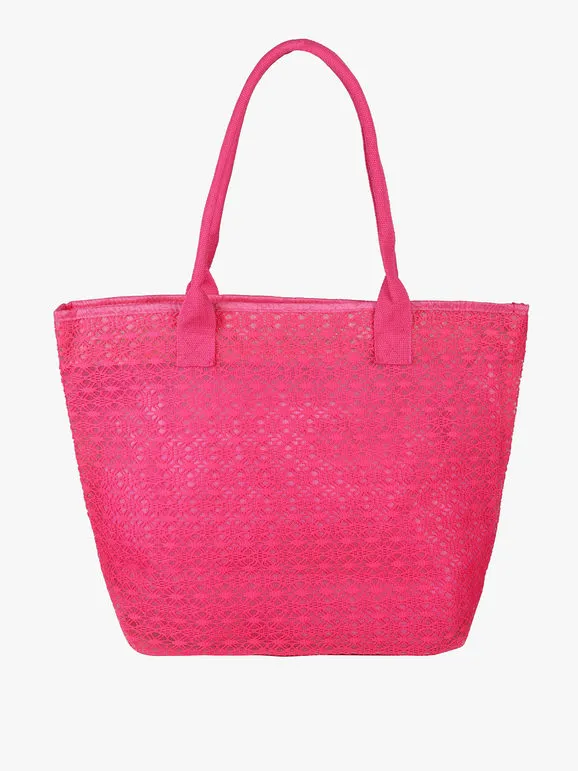 Antonio Basile Bolso de playa con bordado