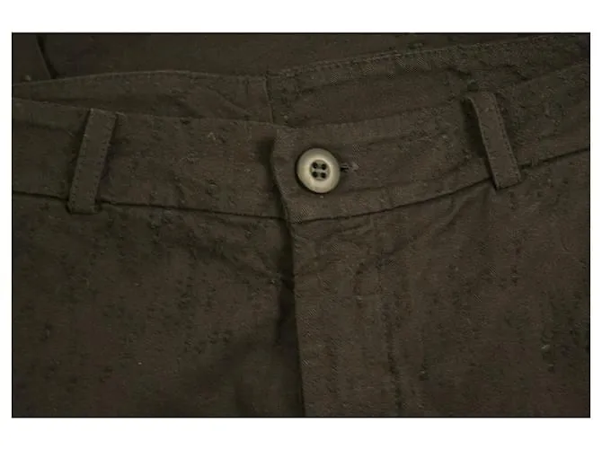 Autre Marque Crossley Pantalones cortos desgastados negros Pantalones de algodón elastano sz XS 