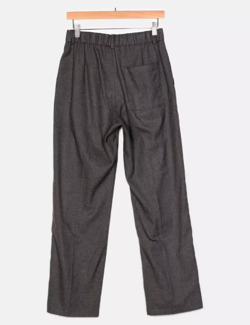 Bershka Pantalones de tela Rectos