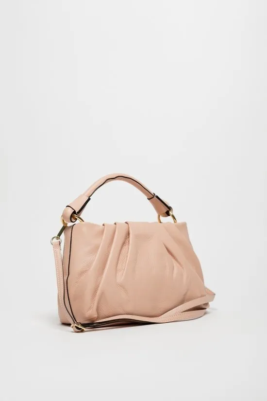 BOLSO DE PIEL VARIKA  ROSA