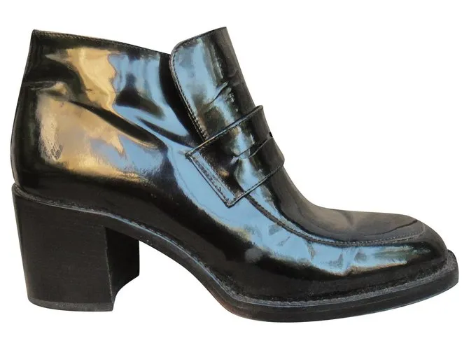 Botines de charol Free Lance p 37 Negro 