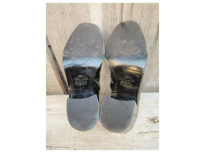 Botines de charol Free Lance p 37 Negro 
