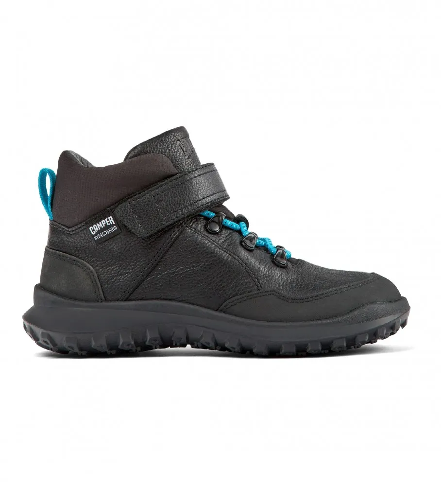 Botines de Piel Crclr negro