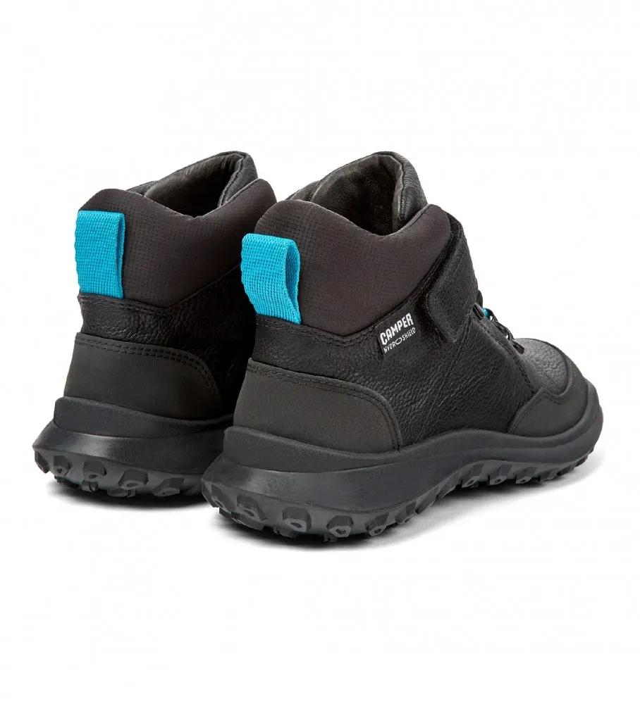 Botines de Piel Crclr negro