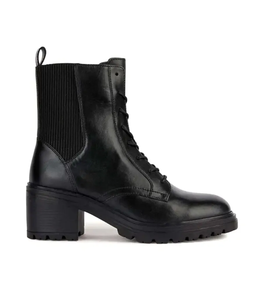 Botines de piel D Damiana negro