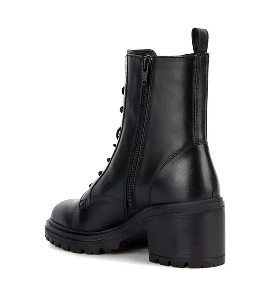 Botines de piel D Damiana negro