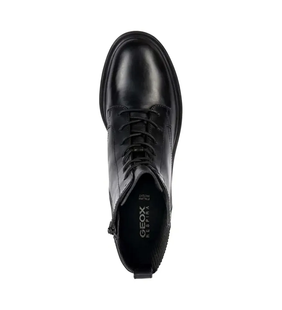 Botines de piel D Damiana negro