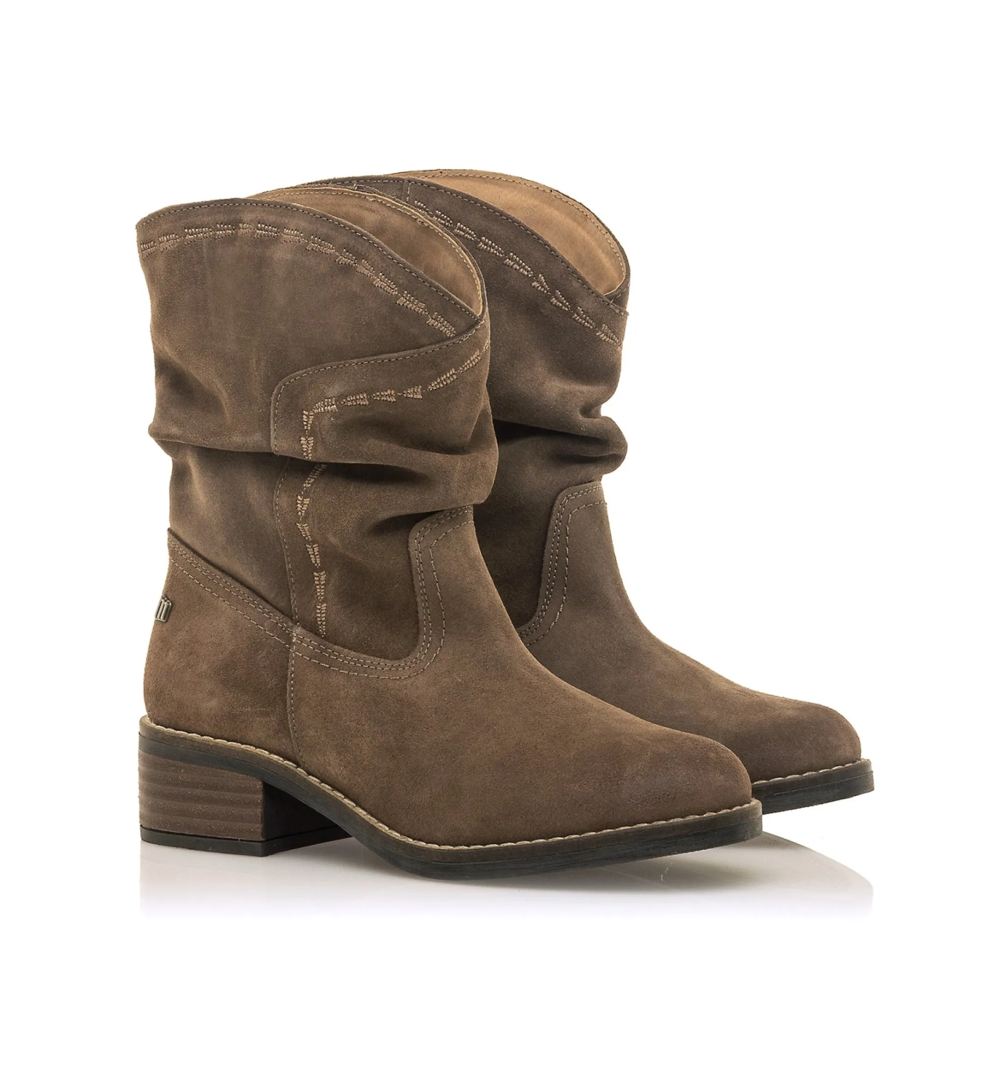 Botines de Piel Frontier marrón