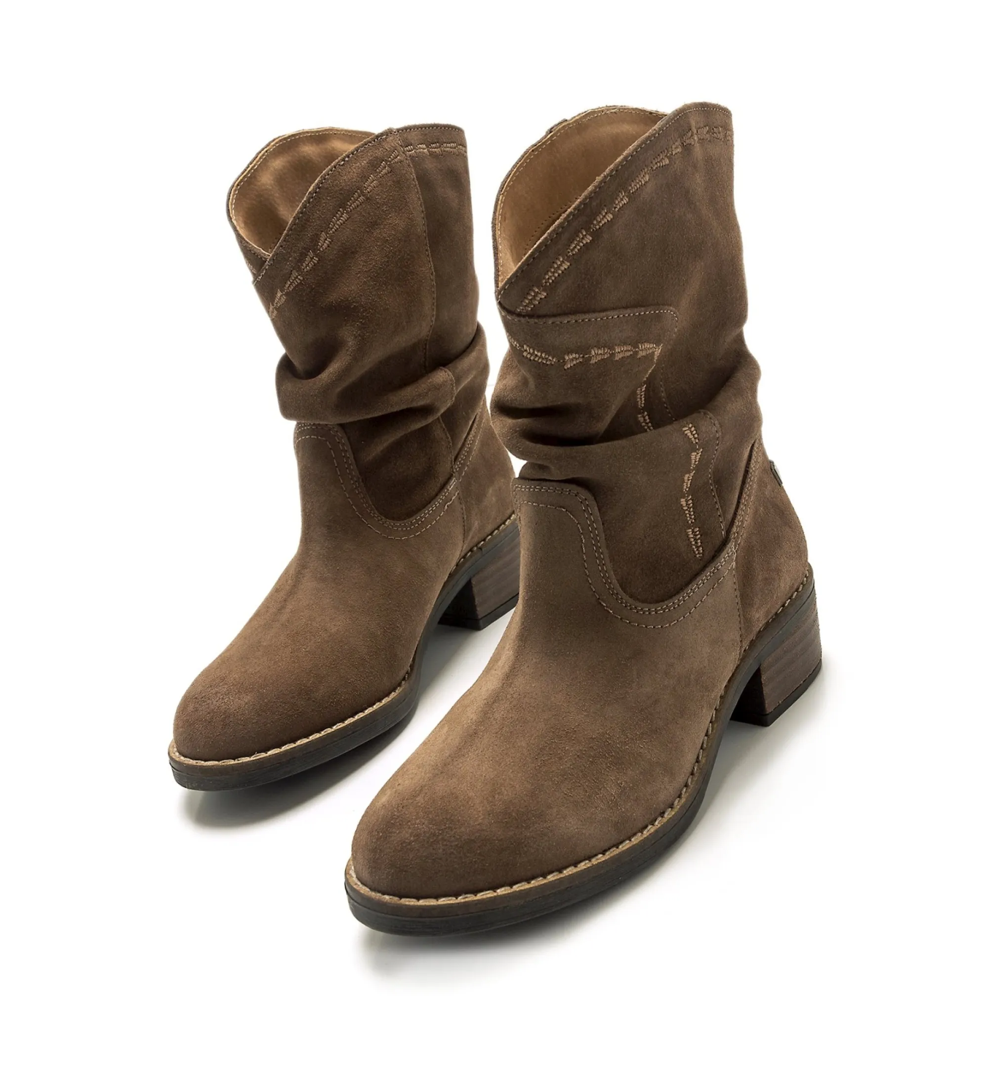 Botines de Piel Frontier marrón