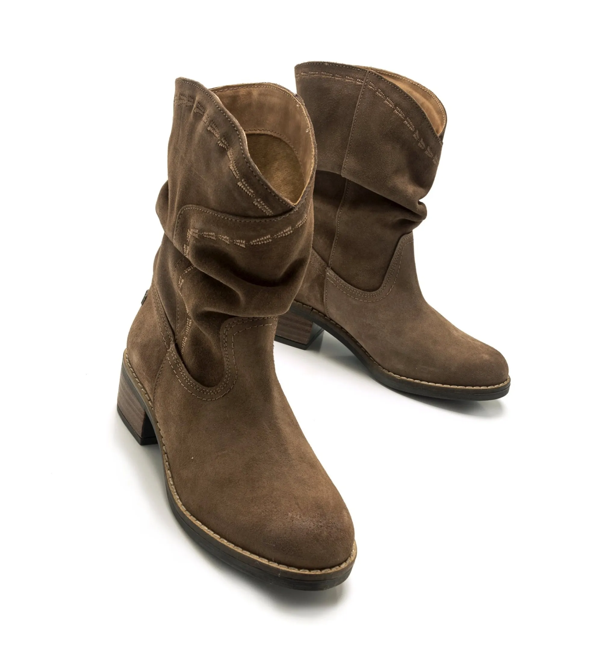 Botines de Piel Frontier marrón