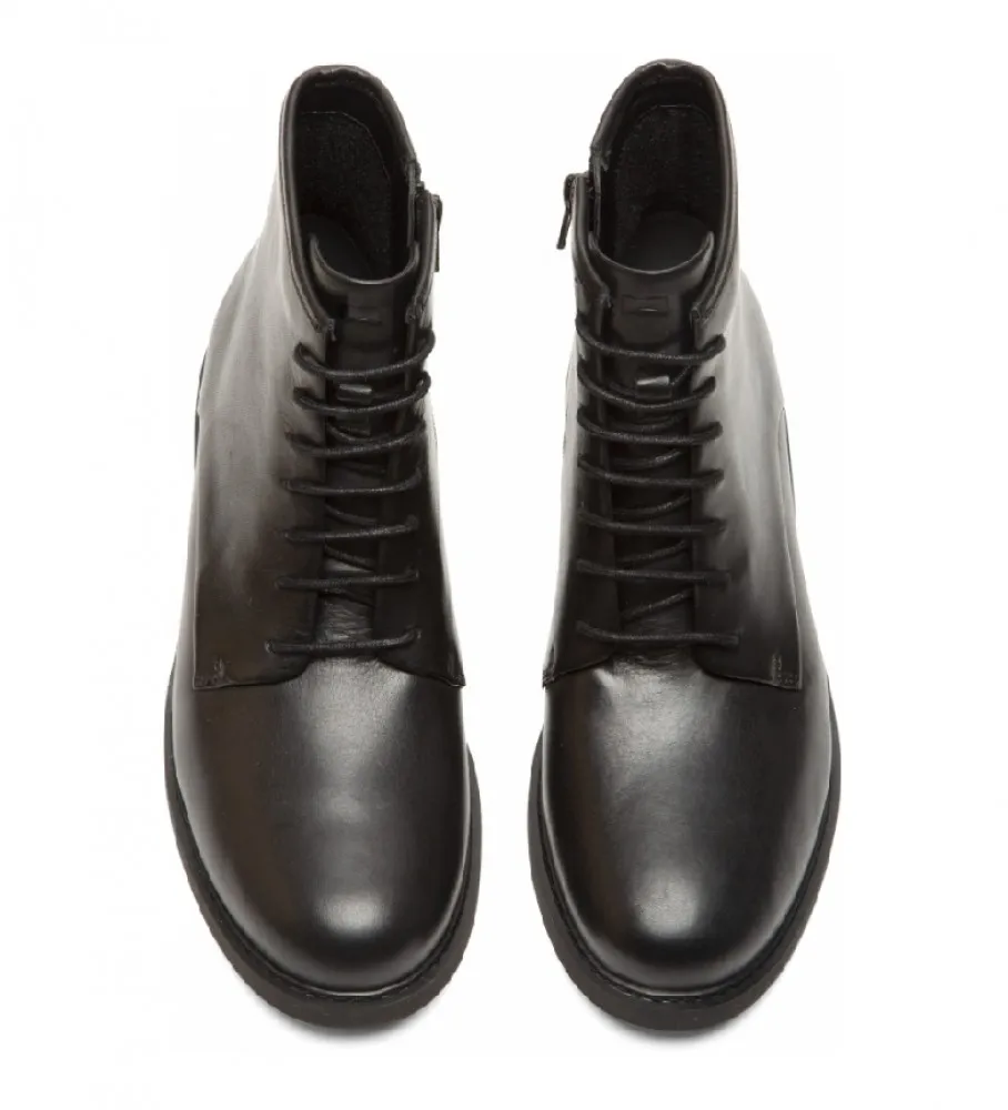 Botines de piel Neuman negro