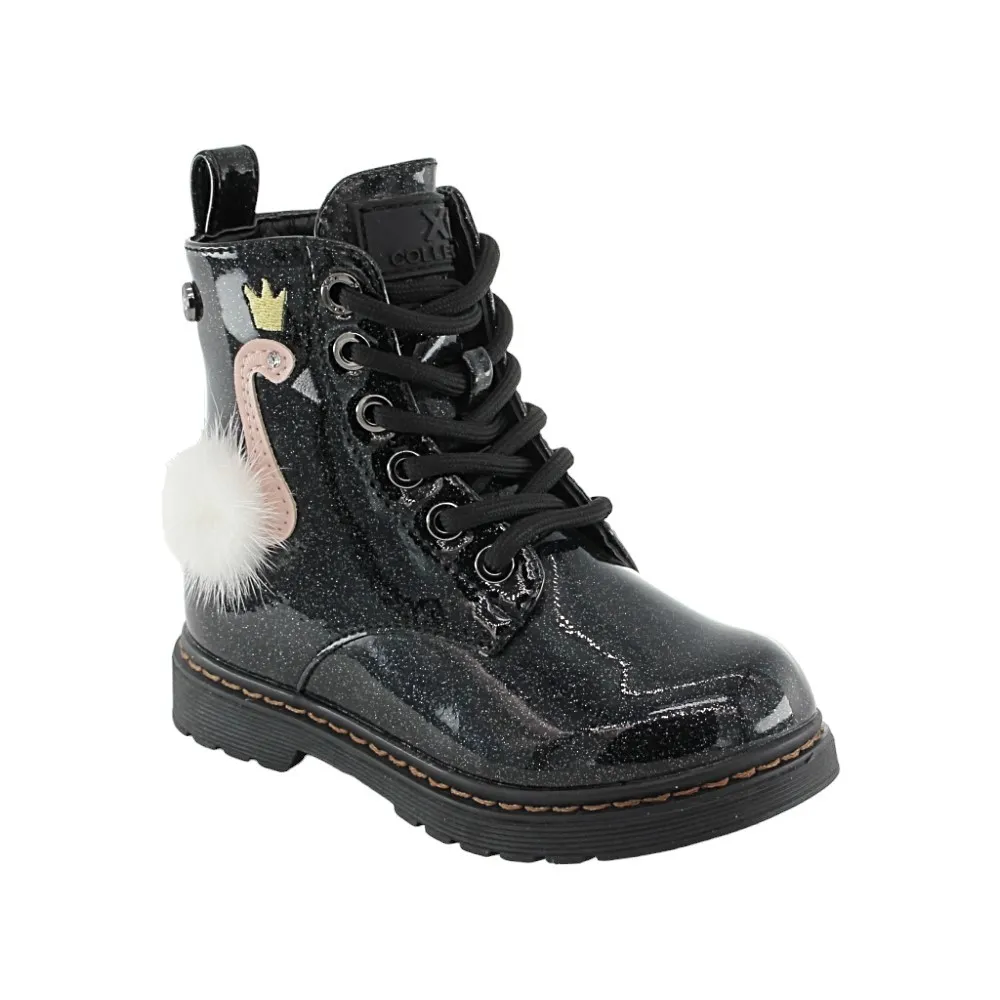 Botines Xti 150662 Charol Negro