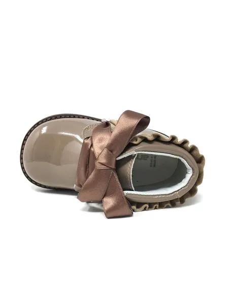 botÍn charol taupe