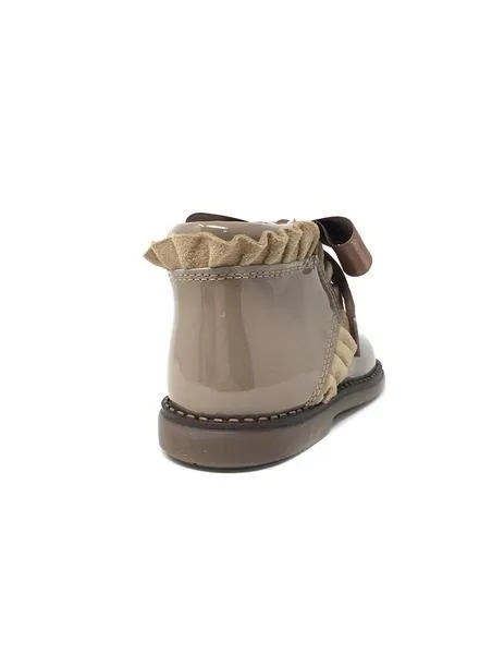 botÍn charol taupe