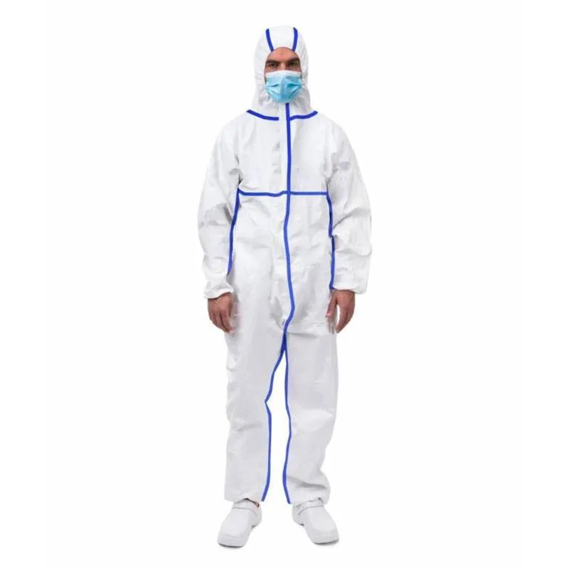 Buzo polipropileno, epi cat. III con costuras termoselladas