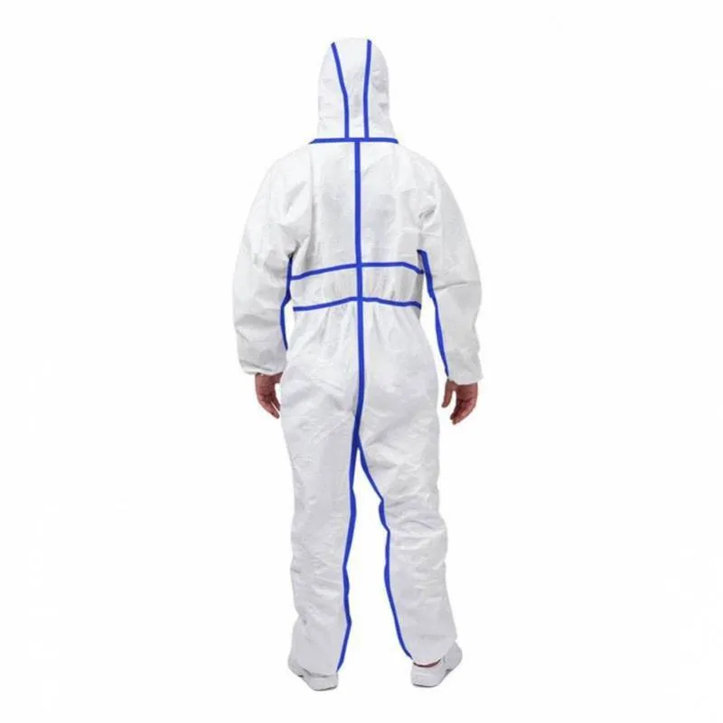 Buzo polipropileno, epi cat. III con costuras termoselladas
