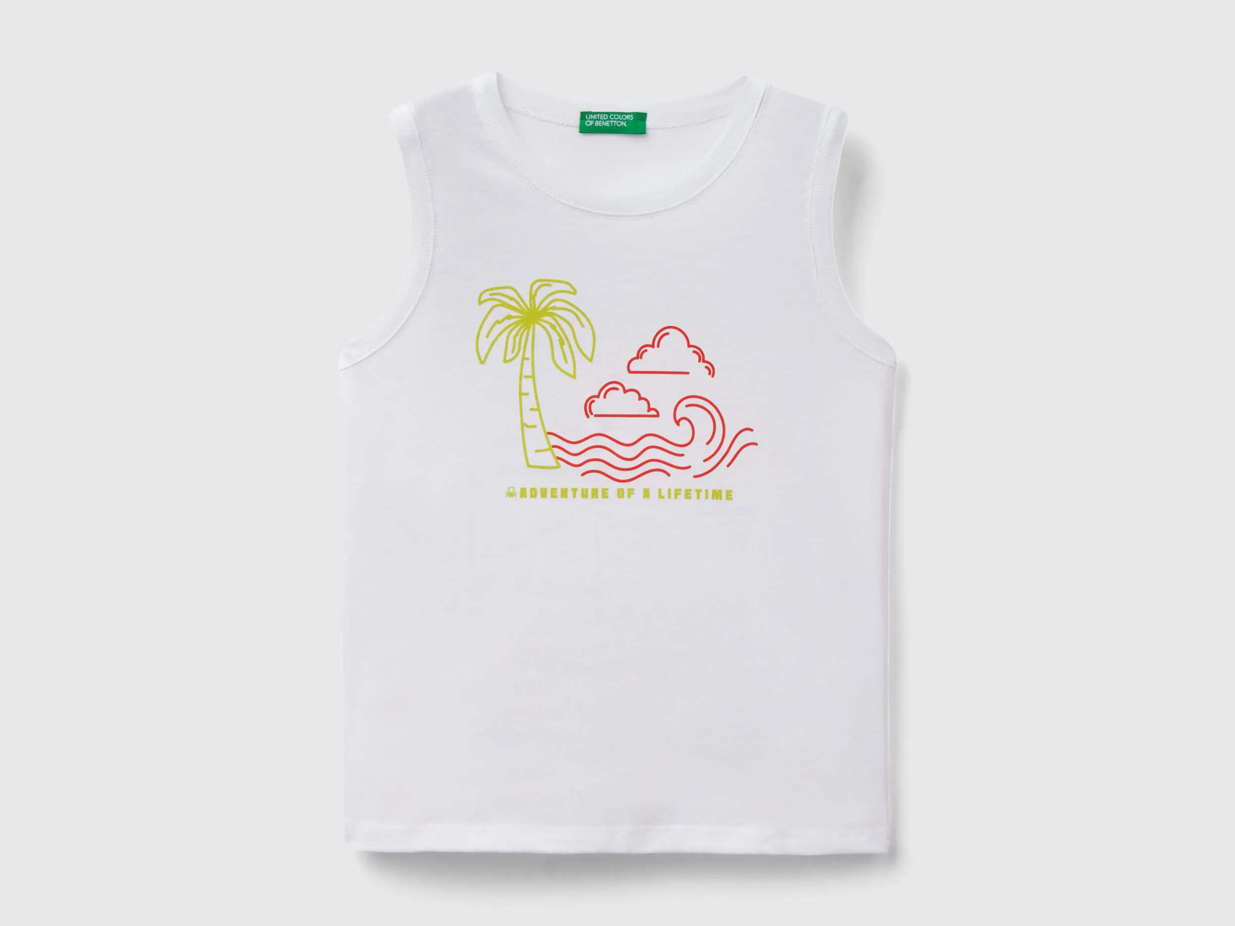 Camiseta de algodón orgánico con estampado