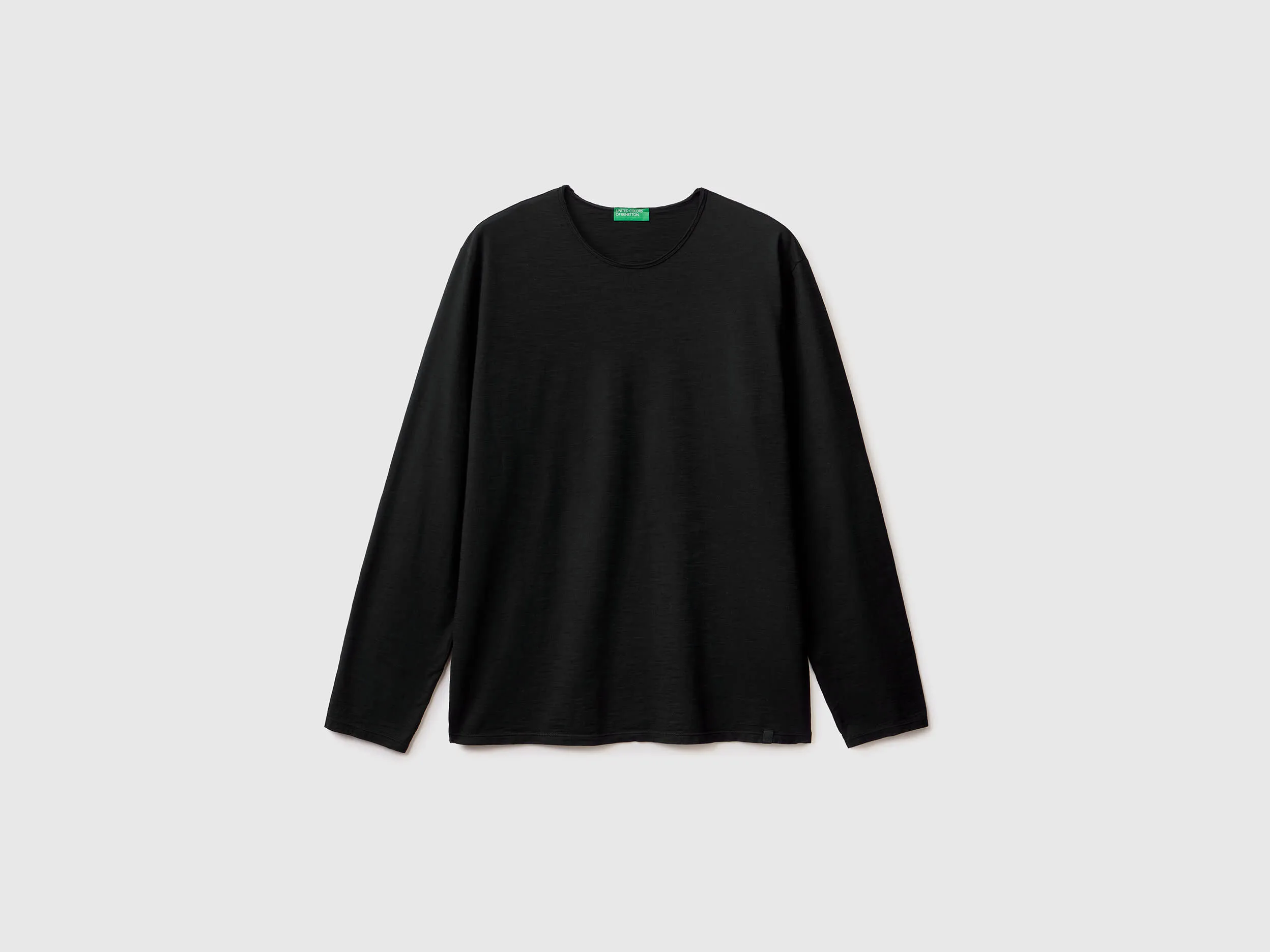 Camiseta de manga larga de 100 % algodón