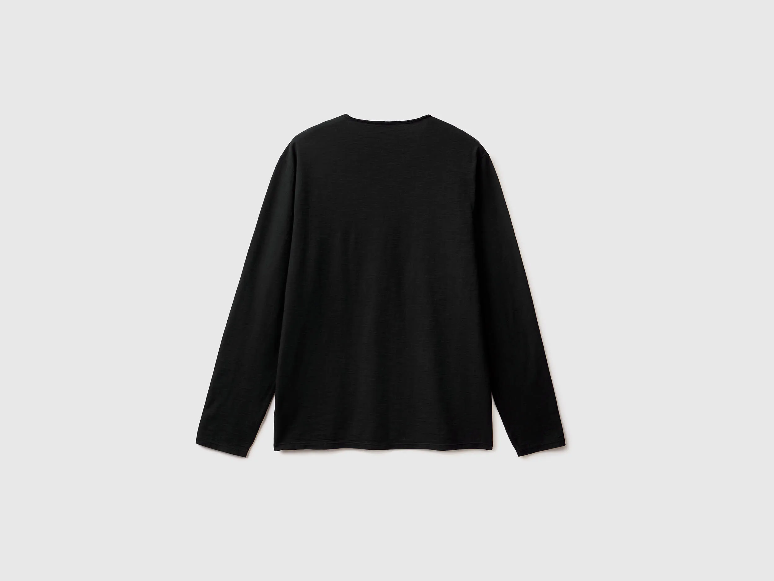 Camiseta de manga larga de 100 % algodón