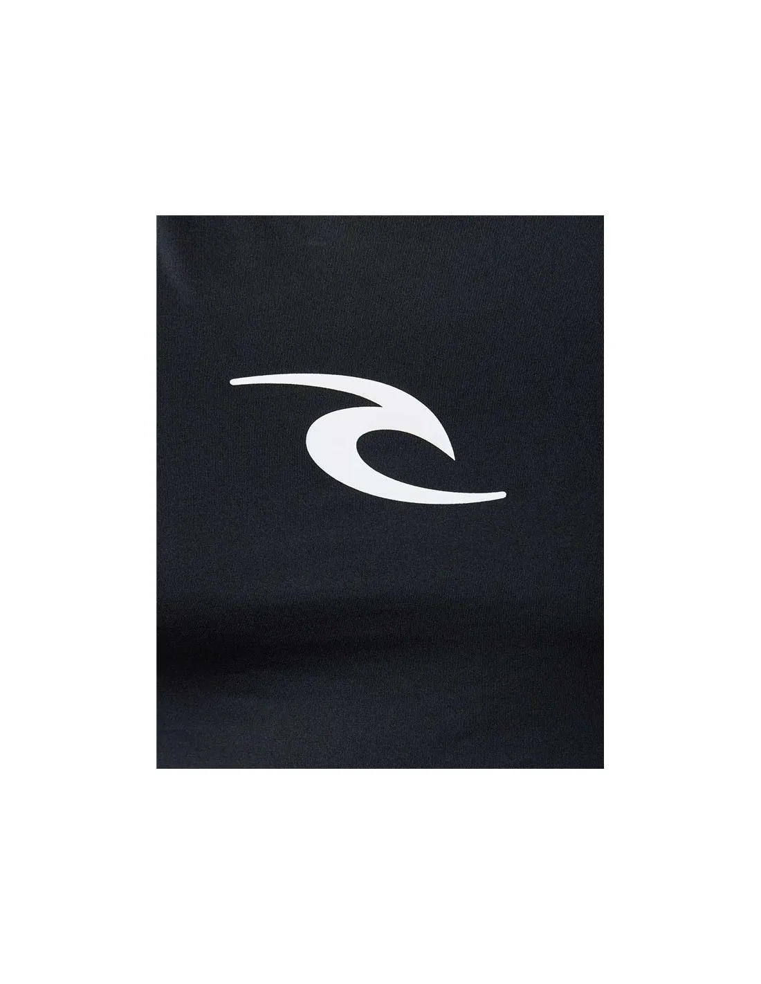 Camiseta de Surf Rip Curl Waves pf Hombre Negro