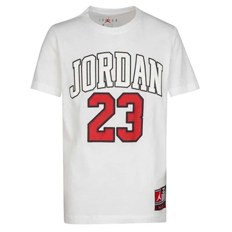 CAMISETA JORDAN PRACTICE FLIGHT BLANCA (JUNIOR)