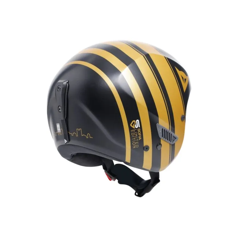 Casco de esquí de competición Dainese R001 SOFIA GOGGIA (NEGRO/ORO)