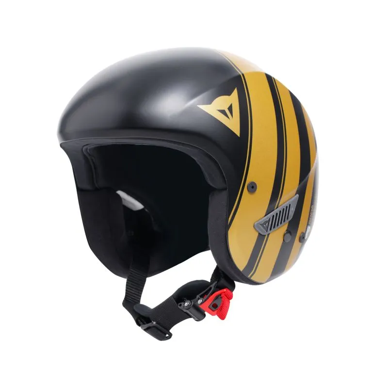 Casco de esquí de competición Dainese R001 SOFIA GOGGIA (NEGRO/ORO)