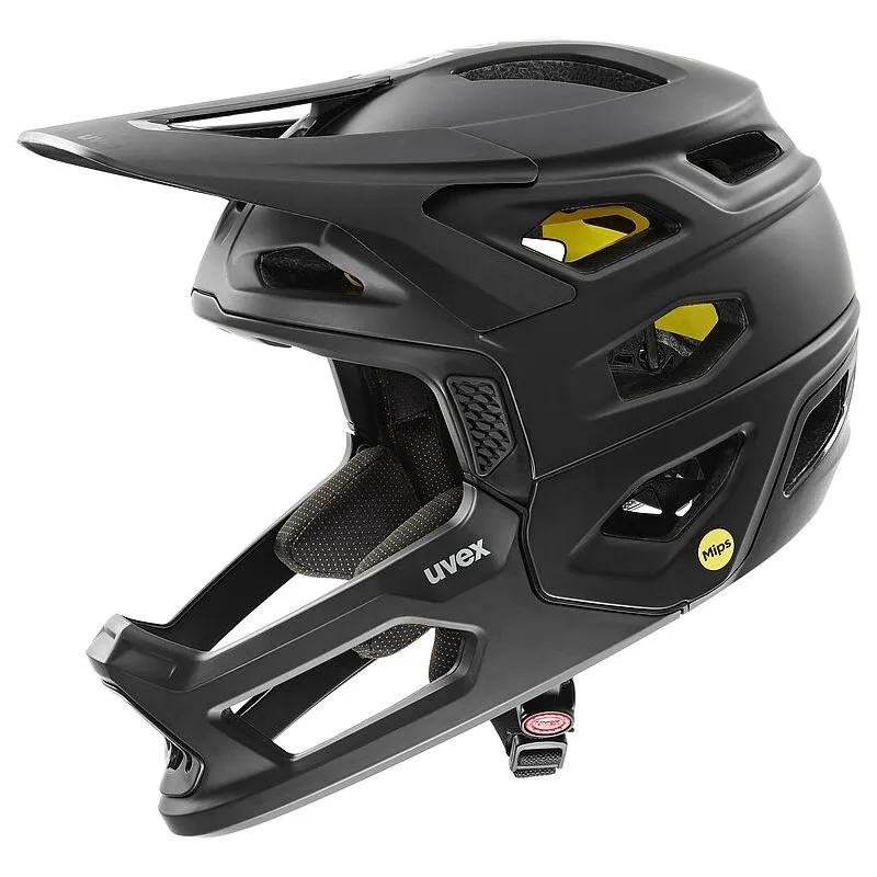 Casco DH MTB Uvex REVOLT MIPS (todo negro)