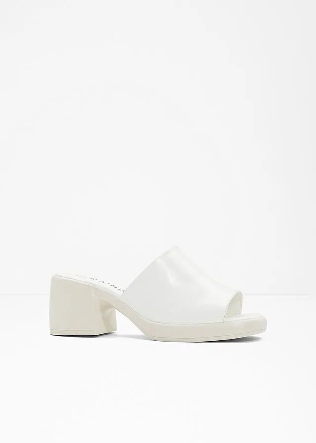Chanceltas de plataforma Blanco
