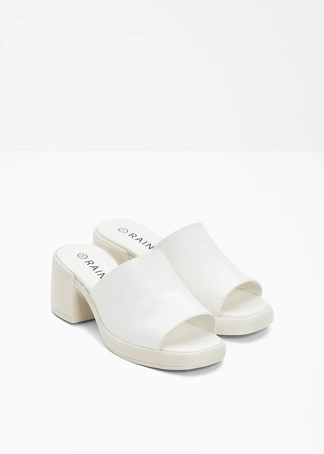 Chanceltas de plataforma Blanco