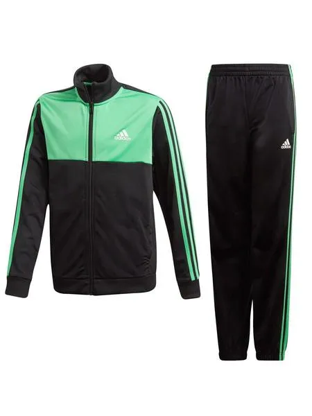 chandal adidas acetato verde/negro niño