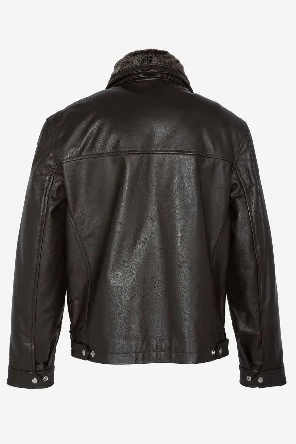 Chaqueta Hombre Schott Lc8100W23 Brown