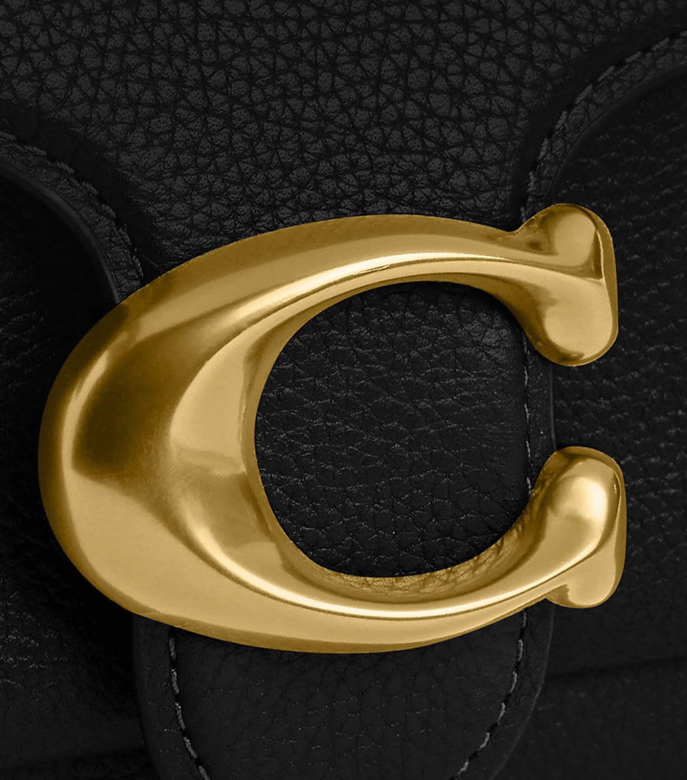 Coach Bolso tabby en piel granulado Mujer