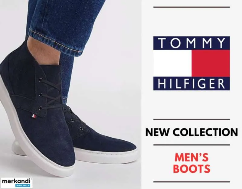 COLECCIÓN DE BOTAS DE CUERO PARA HOMBRE TOMMY HILFIGER