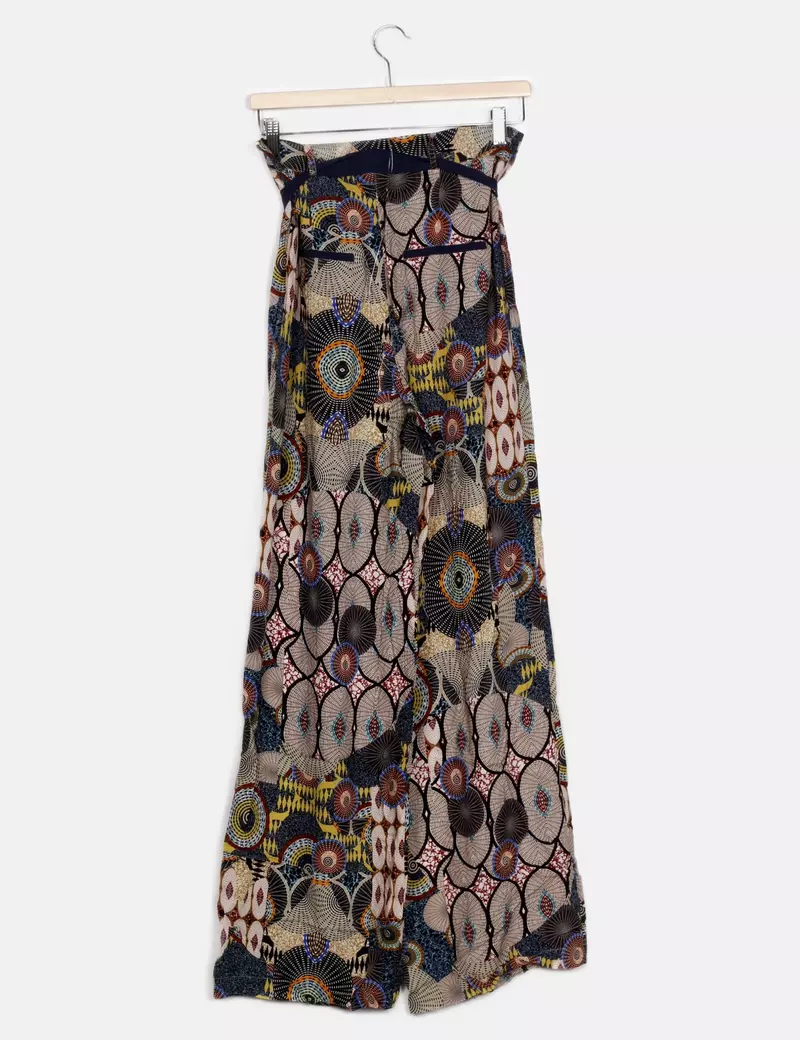 Desigual Pantalones de tela Fluido