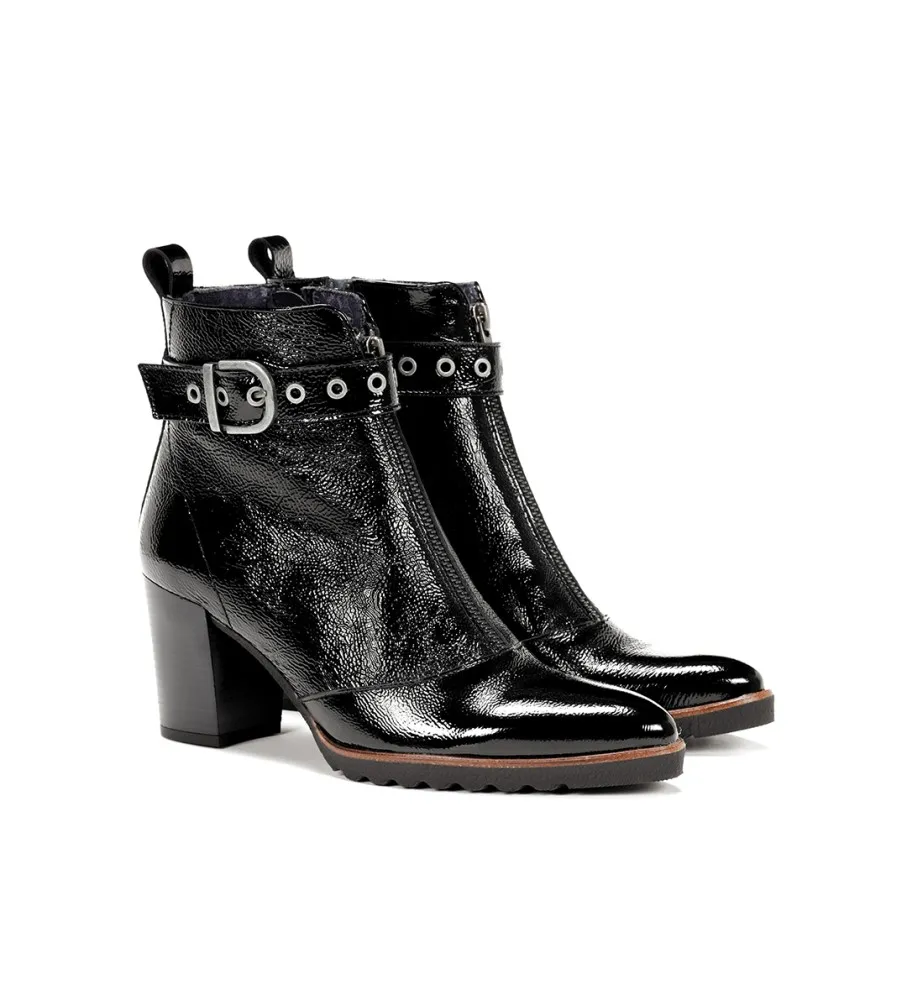 DORKING BY FLUCHOS BOTINES DE CHAROL D8300NA NEGRO