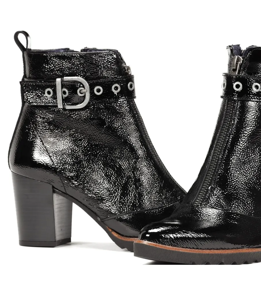 DORKING BY FLUCHOS BOTINES DE CHAROL D8300NA NEGRO