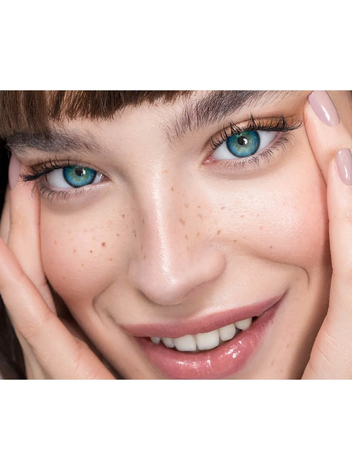 Eyemiol Hoshino Lentes De Contacto De Color Azul 0.00/6 Meses