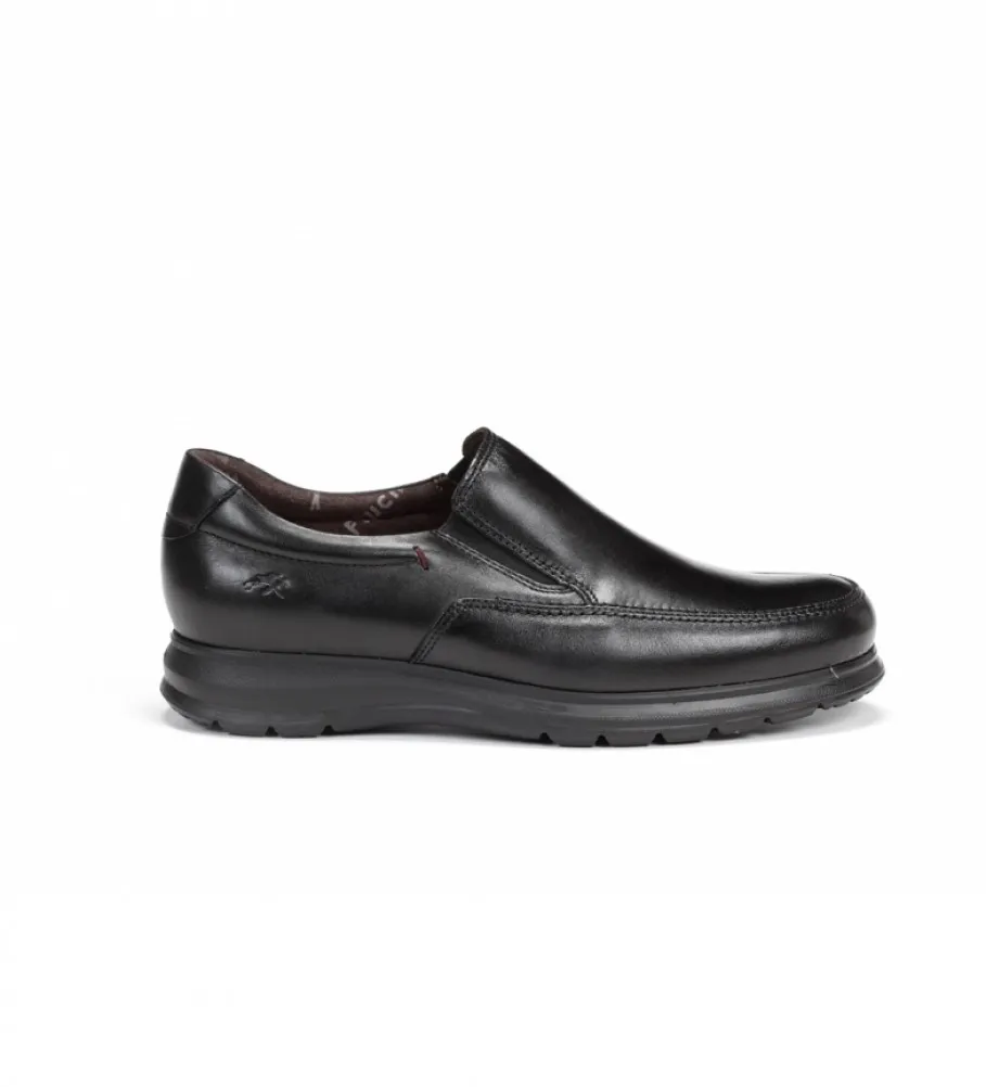 FLUCHOS ZAPATOS DE PIEL ZETA F0603 SOFT NEGRO