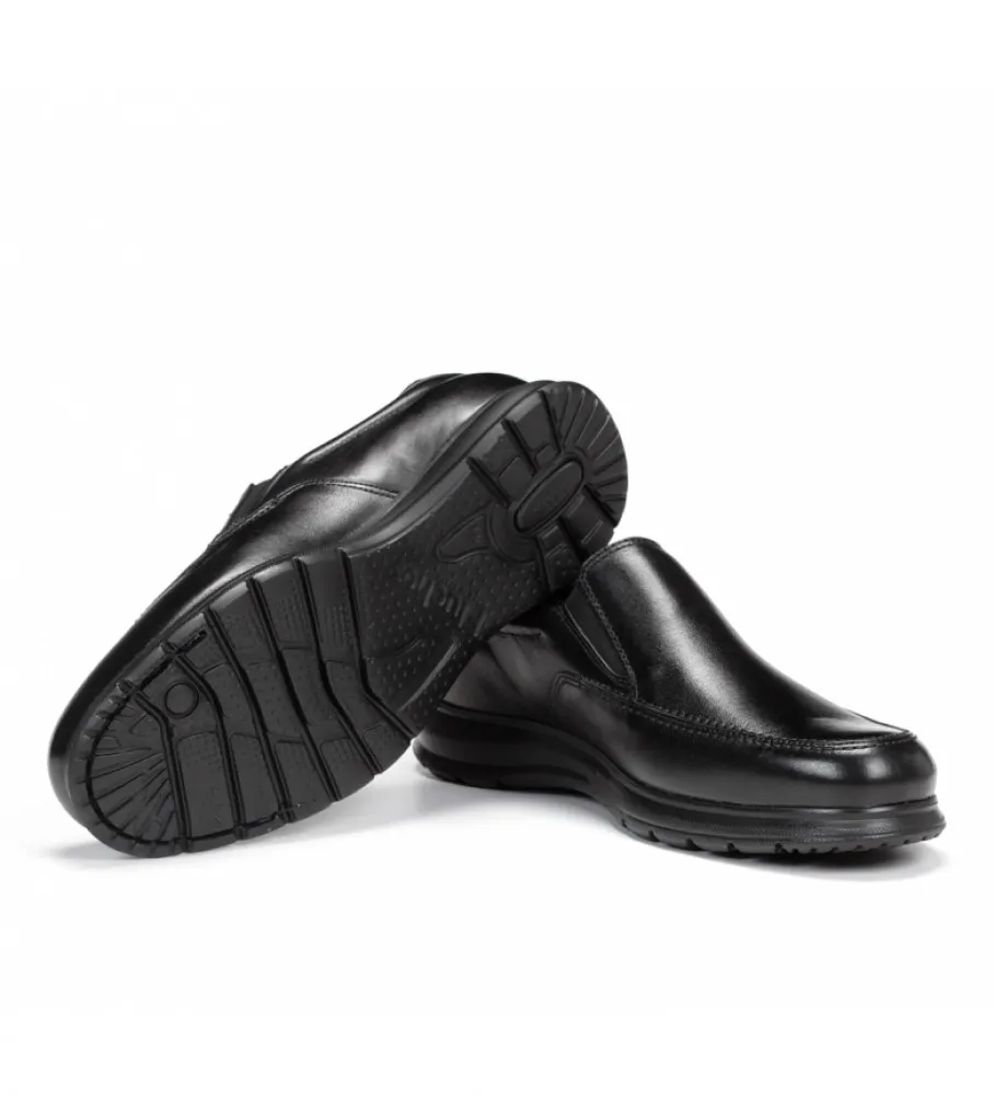 FLUCHOS ZAPATOS DE PIEL ZETA F0603 SOFT NEGRO