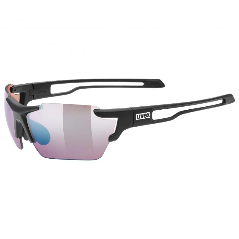 Gafas UVEX Sportstyle 803 Colorvision (negro mate/exterior)