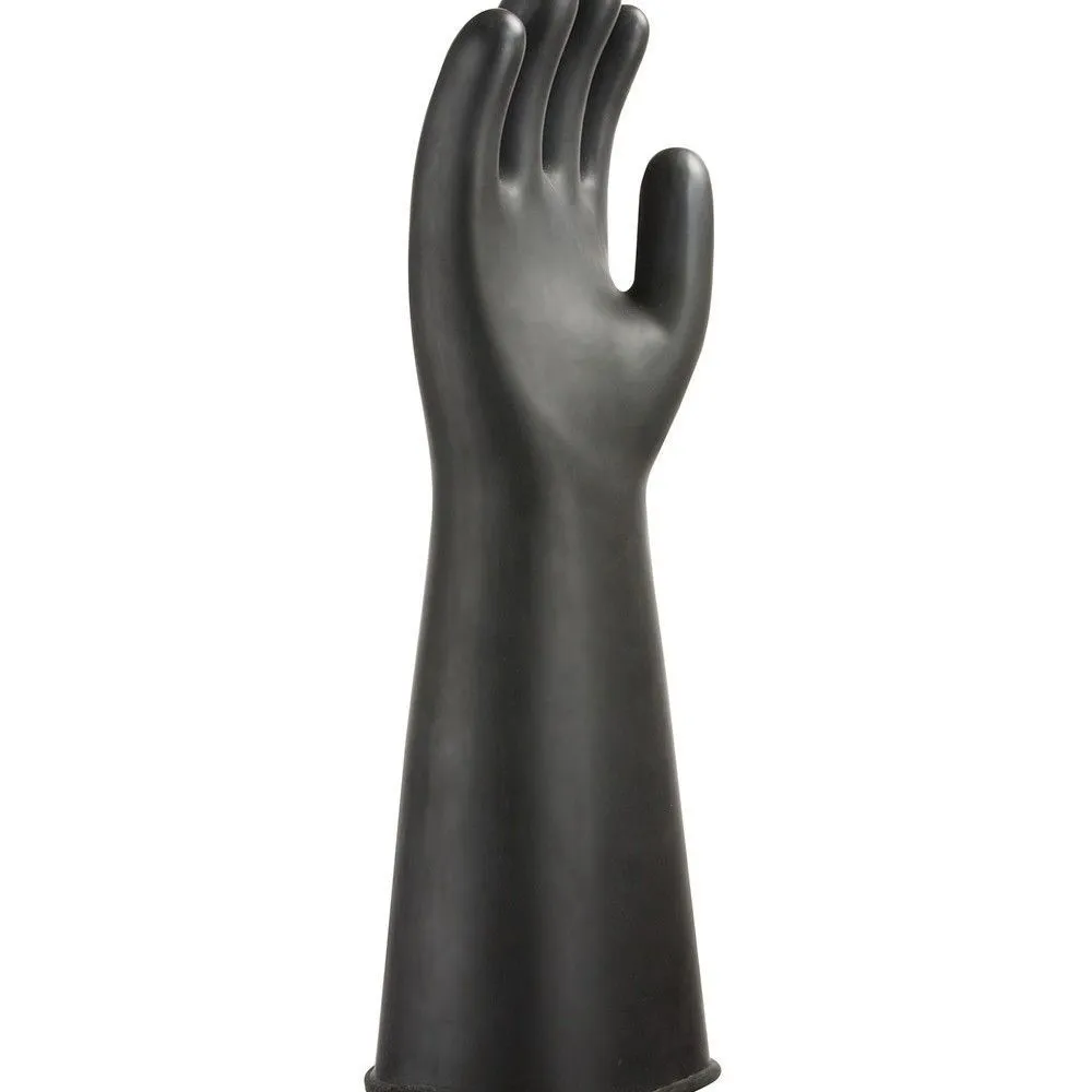 Guante grueso de látex protección química 44cm 