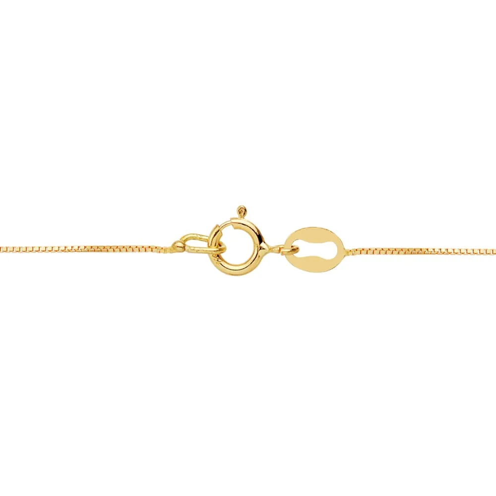 Juego Oro Pendientes + Collar 7mm.