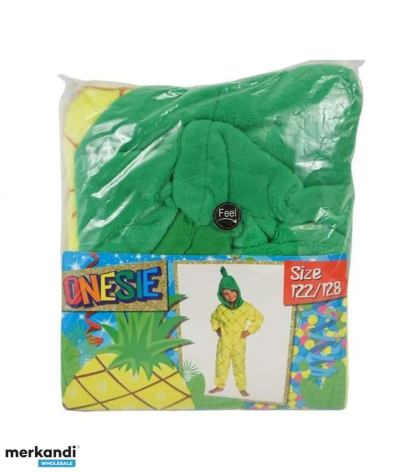 Mamelucos de piña amarilla para niños
