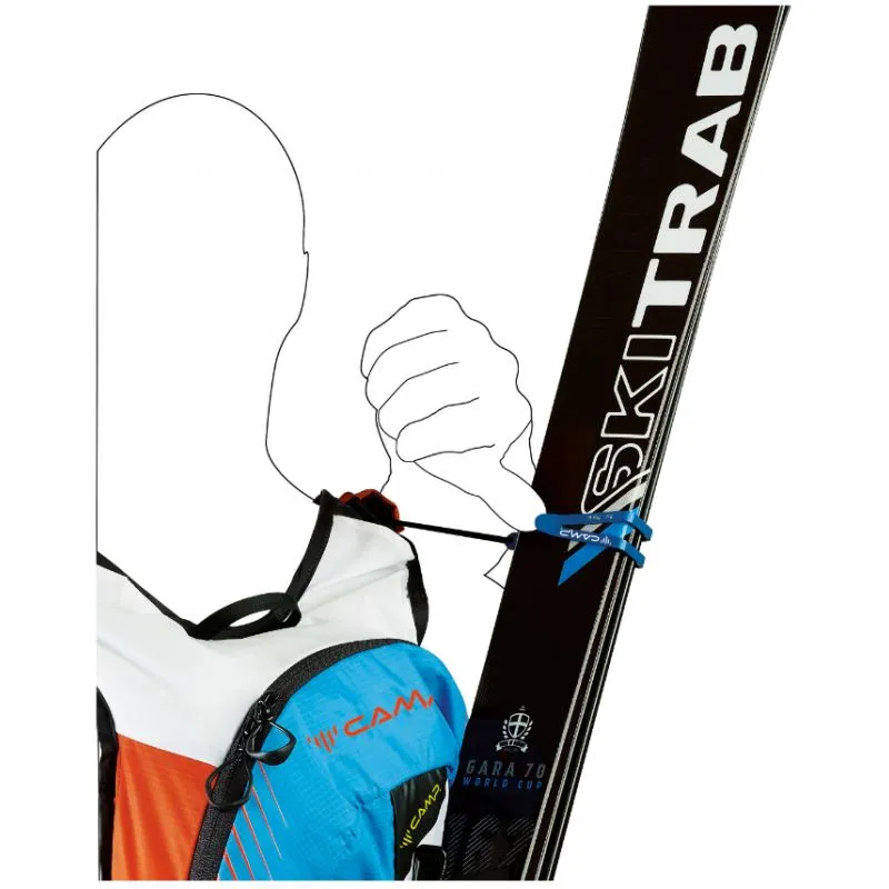 Mochila de esquí de travesía Camp RAPID RACING (Black) 20 L